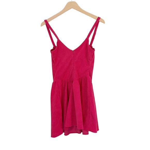 Peixoto Flynn Dress in Raspberry Crush Size XS Underwire, Ribbed, Hot Pink - Picture 5 of 11